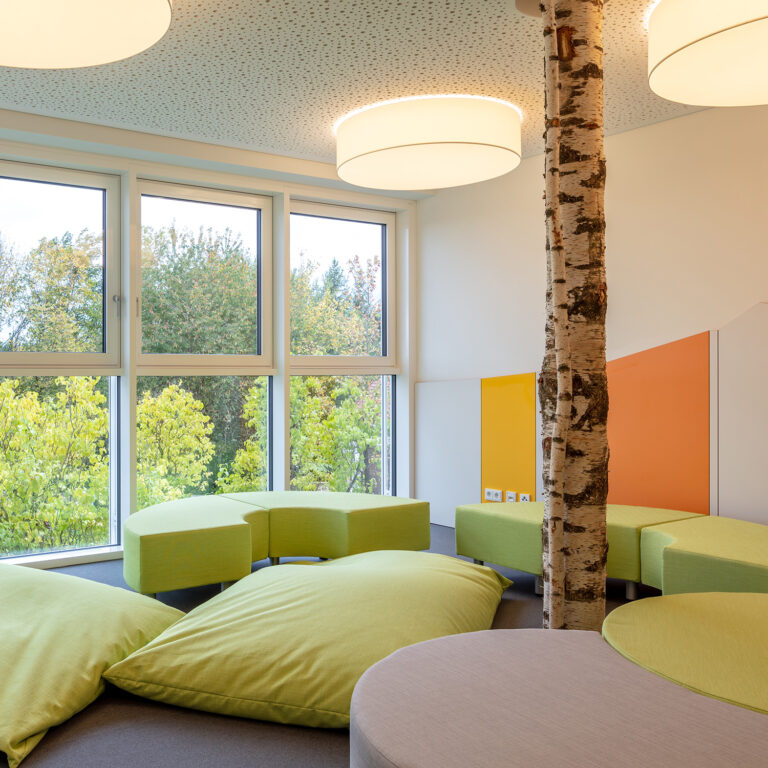 Innenansicht Jugendstätte Haidenaab