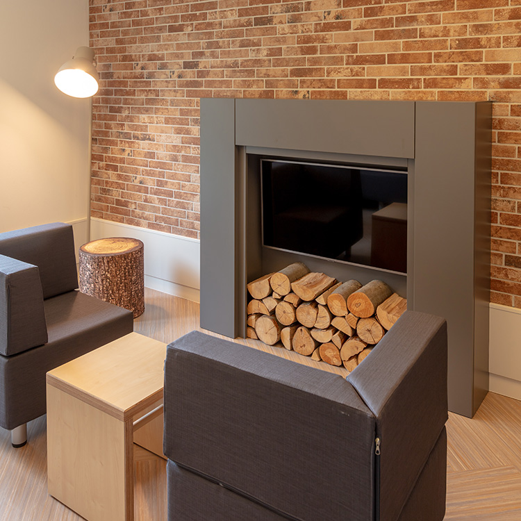 Innenansicht Jugendstätte Haidenaab